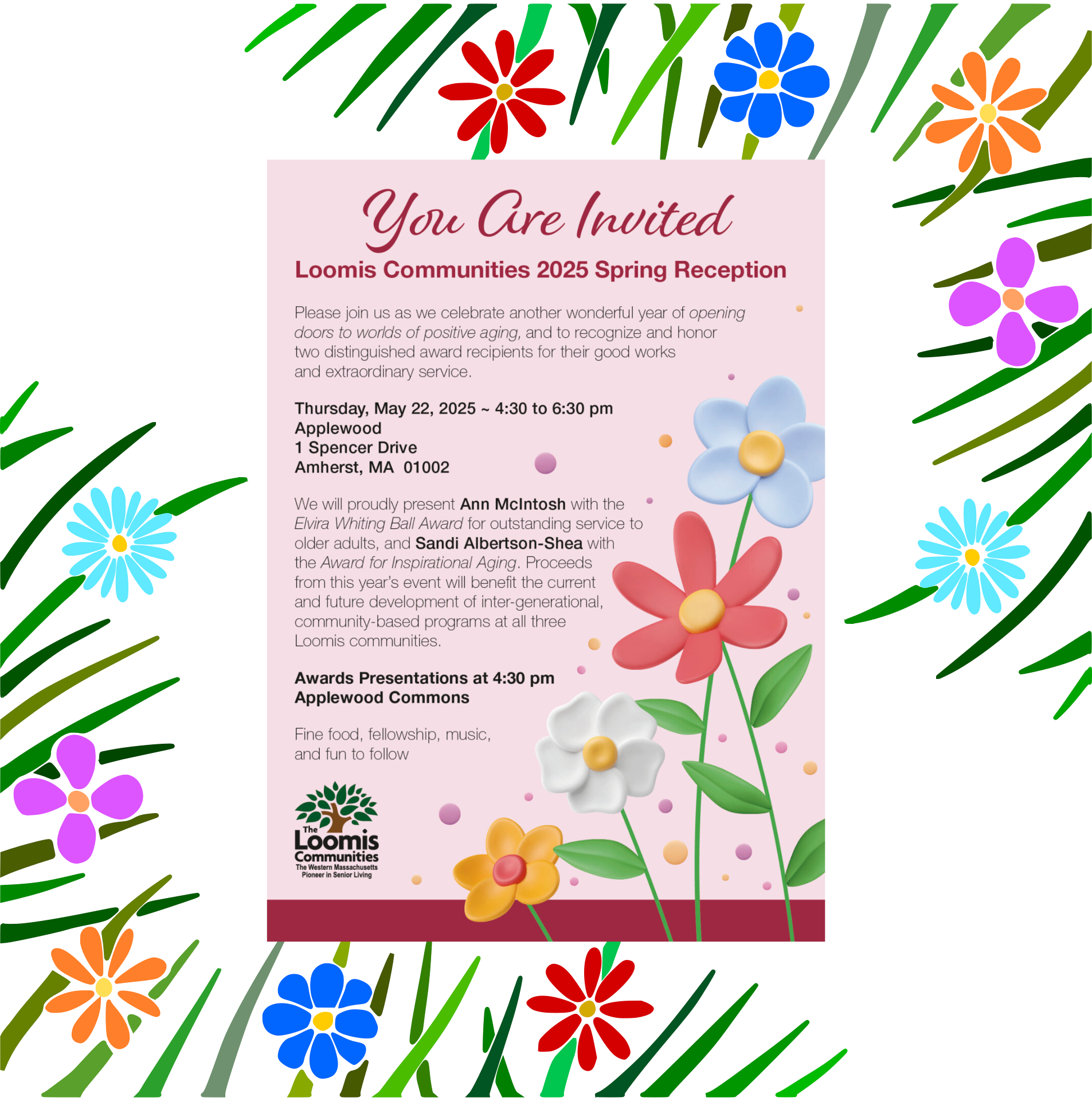 spring reception 2025