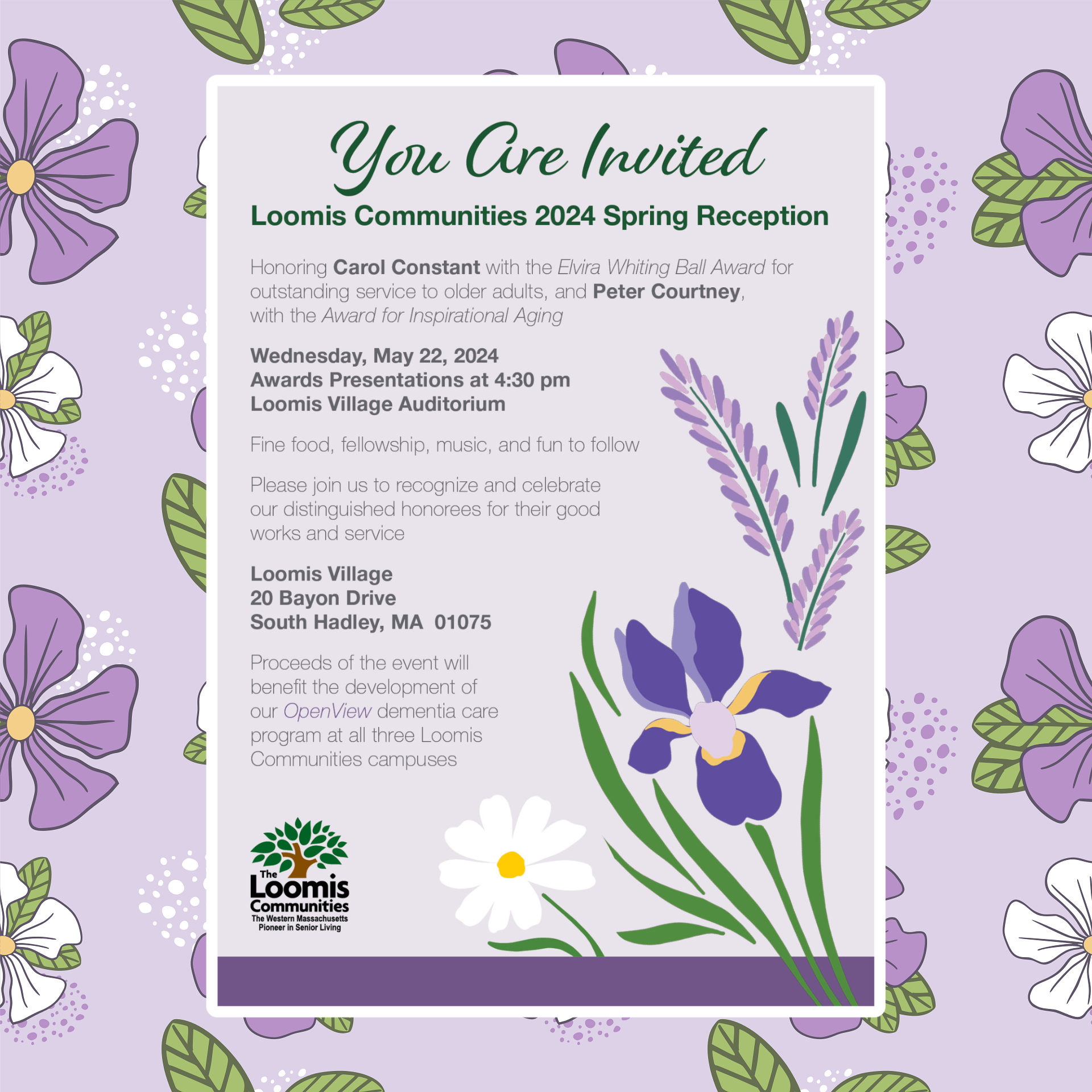 spring reception 2024