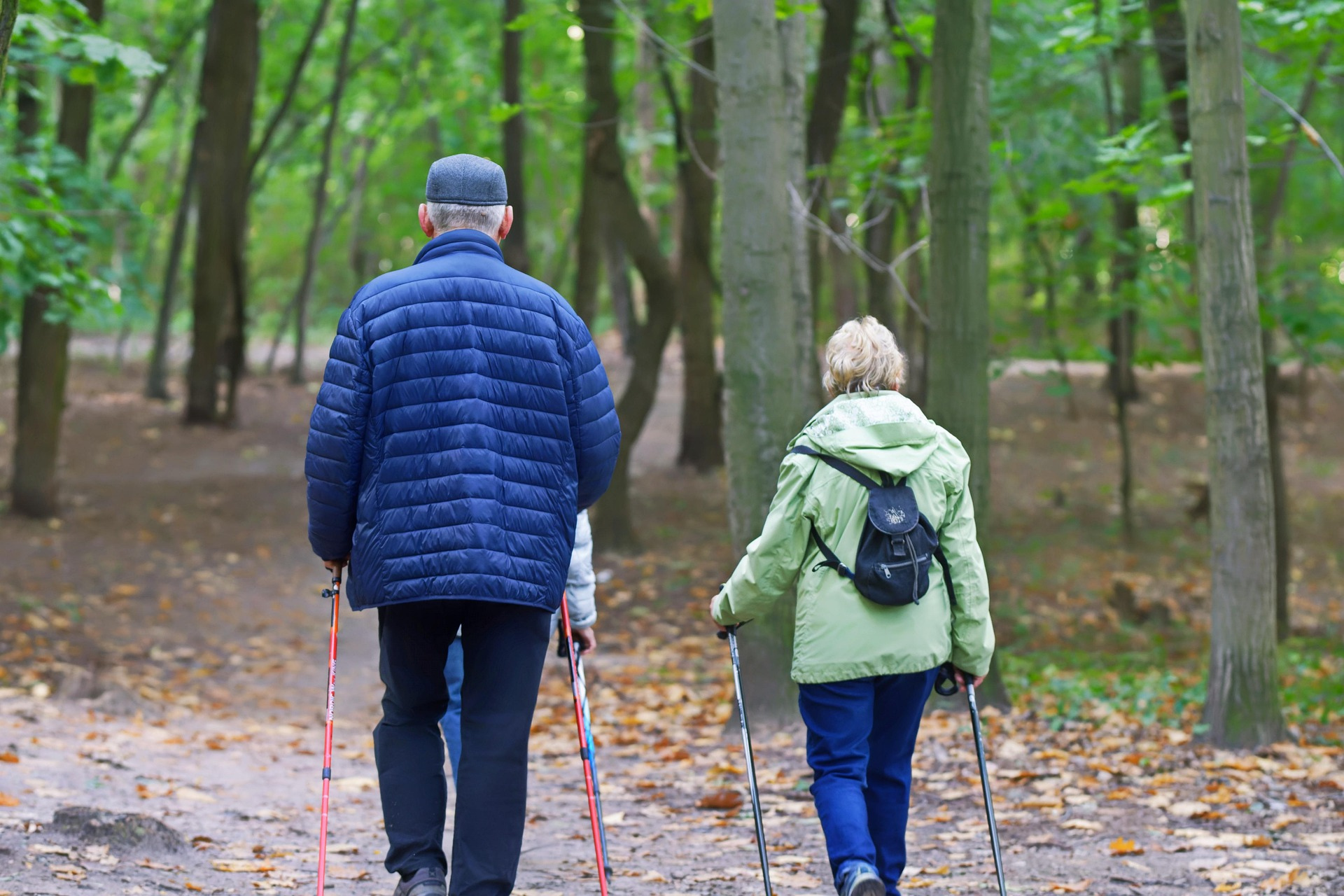 seniors walking